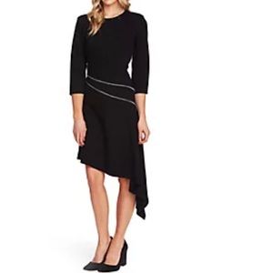 LAST CHANCE NWT Vince Camuto Size 10 Rick Black Asymmetrical Dress Item   #3244